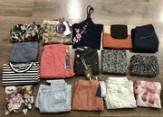 Box odzieży ubrania damskie nowej i używanej 30szt