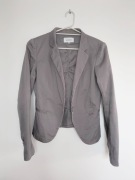 Reserved * szara grafitowa marynarka żakiet * 34 XS