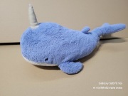 Pluszak / maskotka - wieloryb 60cm