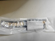 Bransoleta stalowa czarno złota do zegarka smartwatch 22mm