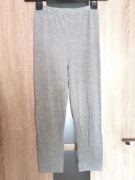 Szare legginsy nogawka 3/4, rozmiar L