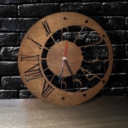 stylowy zegar ścienny EKO