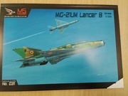 Model kartonowy Mig 21 UM Lancer B