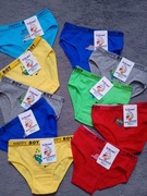 10 par bielizny młodego mężczyzny 8-10 lat bawełna 