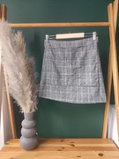 Spódnica mini w pepitke/kratke sinsay