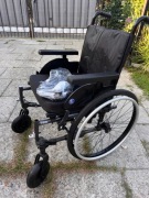 Nowy wózek inwalidzki V500 light 30 plus poduszka przeciwodleżynowa