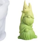 KRASNAL GNOM 3 Twarzy forma silikonowa 9.4*5.5 do Wosku Świec odlewów Mydła