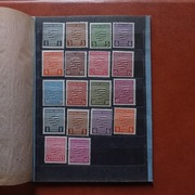 Znaczki Pocztowe, Seria -- MIEMCY Saksonia -- z klejem, Zank wodny --