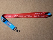 Pamiątkowa smycz z Kieleckiej Pieszej Pielgrzymki na Jasną Górę