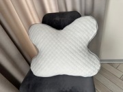 Poduszka ortopedyczna ergonomiczna do spania na brzuchu Queko Tex