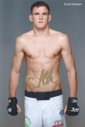 Scott ASKHAM oryginalny autograf MMA KSW UFC