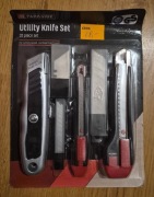 Zestaw noży z dodatkowymi częściami Parkside