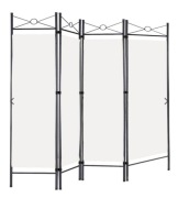 Parawan Metalowy  Kremowy