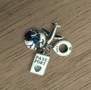 Nowy Charms, srebrna zawieszka, do bransoletki typu Pandora, srebro s 925, 