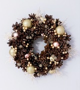 Wianek świąteczny na stół, drzwi