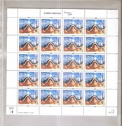 POLSKA  2001 r  Fi.  3728 w arkuszu  plus  FDC