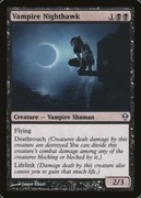 Vampire Nighthawk FOIL zendikar [U] first print