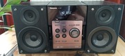 Wieża Panasonic SA-PM46 sprawna, CD, radio, magnetofon 