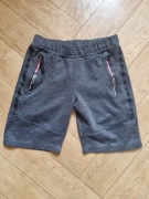 szare dresowe spodenki