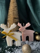 Renifer - świeczka sojowa Mikołajki Boże Narodzenie