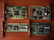 Karty graficzne retro. Trident , Cirrus Logic, S3 Trio64V+, S3 Trio64V2/DX 