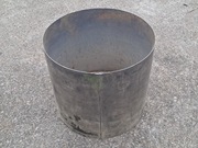 Rura stalowa 435 x 2 mm - walec przepust zbiornik grill kominek koza