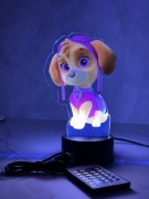 Lampka Nocna z NadrukiemDla Dzieci Psi Patrol Skye
