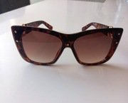 Duże modne kocie okulary damskie. Panterka.zgrabny model 