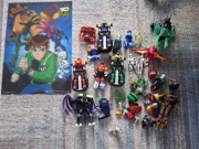Zabawki Ben10, Power Rangers i Gromiti (plus plakat)