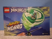 LEGO 70743 Ninjago - Latająca kapsuła Morro