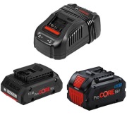 Zestaw startowy BOSCH ProCORE 18V 5,5 Ah+ 4,0Ah+ładowarka GAL 1880 CV