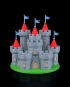 Średniowieczny Zamek Opowieści  Podpora Książek i Epickie Zakładki w Jednym