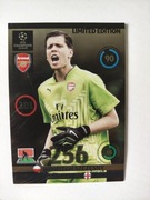 karta piłkarska panini Wojciech Szczęsny "LIMITOWANA EDYCJA" UCL 2015