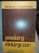 Pomiary elektryczne - Lebson, Kaniewski