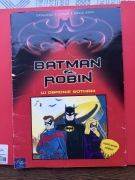 Batman & Robin "W obronie Gotham" Filmowa Opowieść z Naklejkami 1997 Unikat