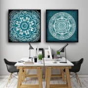 Zestaw 2 plakatów 50x50cm