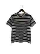 Koszulka Levis w paski czarna biała z logiem m