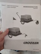 Przyczepka, wózek do roweru Croozer 