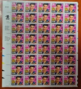 Elvis Presley,Arkusz 40 znaczków USA