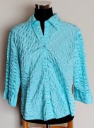 Błękitna Bluza Damska