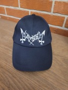 Czarna czapka z daszkiem Mayhem