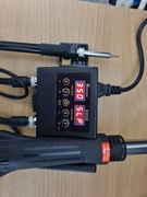 NOWA Stacja Lutownicza, Zestaw HOT Air + Lutownica, model 8898