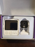 Niania elektroniczna Baby Monitor ABM900 kamera + monitor 2.8" nocny tryb
