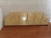 Wieszak na nubrania, rzemiosło, drzewo