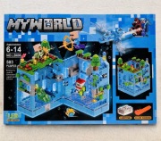 Klocki MyWorld LED NO.LB606 szare 503 elem.