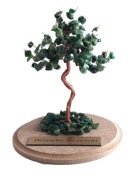 KAMEO Drzewko Jadeit afrykański 11cm (1714)