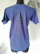 Granatowa koszulka dla taty bliźniaków, bliźniąt. Młody tata. Nowa.