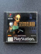 Tomb Raider III – PSX / PlayStation – wersja niemiecka PAL – komplet