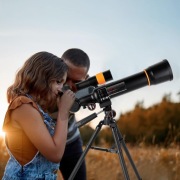 Teleskop dla dzieci, dorosłych, początkujących, do obserwacji gwiazd