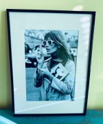 Oprawiony obraz/ druk cyfrowy Françoise Hardy